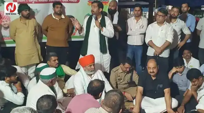 किसानों के आंदोलन को फिलहाल एक महीने का विराम, 14 सितंबर से तीनों प्राधिकरणों पर चल रहा था भारतीय किसान यूनियन का धरना