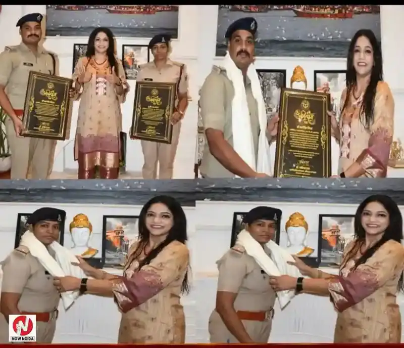 प्लेटफॉर्म पर महिला ने बच्ची को दिया जन्म, RPF के दो उपनिरीक्षकों ने दिखाई तत्परता, डीएम आवास पर हुए सम्मानित